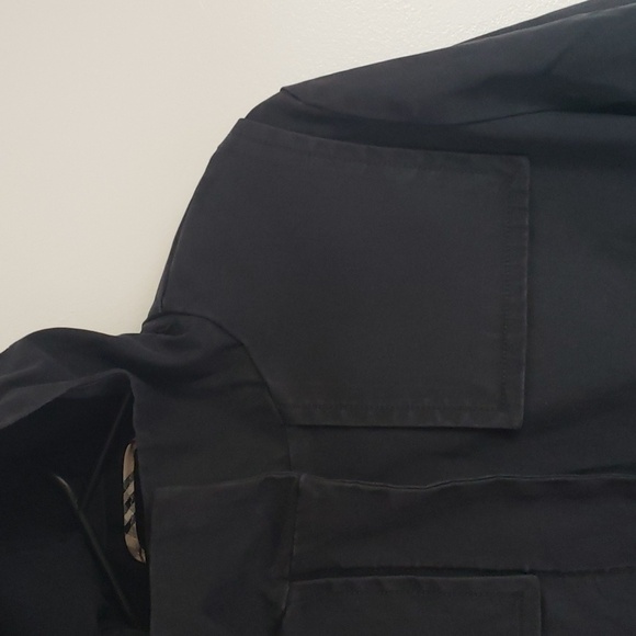 BURBERRY London black hooded jacket size medium - Picture 6 of 12